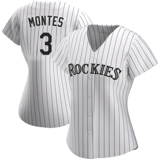 Replica Coco Montes Women's Colorado Rockies Home Jersey - White